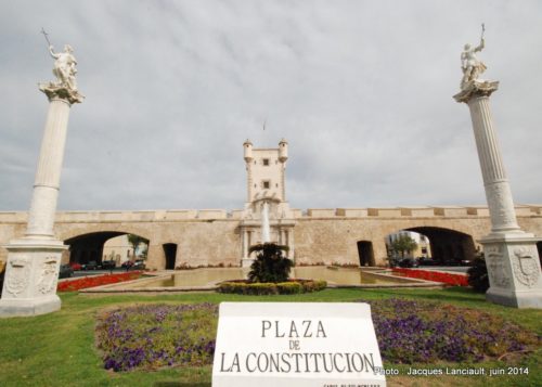 Plaza de la Constitución, Cádiz, Andalousie, Espagne