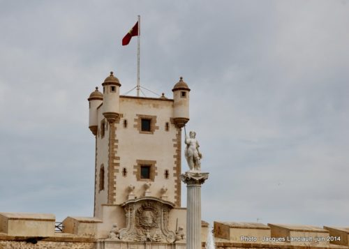 Puerta de Tierra, Cádiz, Andalousie, Espagne