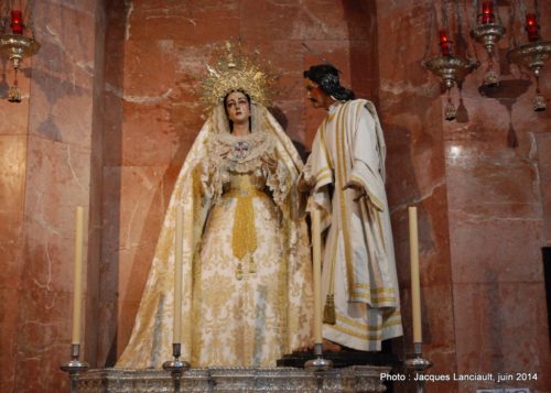 Iglesia Santa Cruz, Cádiz, Andalousie, Espagne