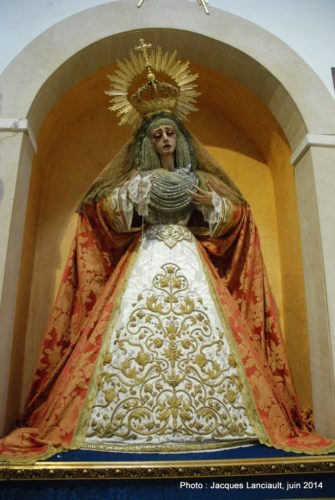 Iglesia Santa Cruz, Cádiz, Andalousie, Espagne