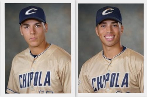 Cédric De Grandpré et Alfonso Villalobos, Chipola College, NJCAA D1