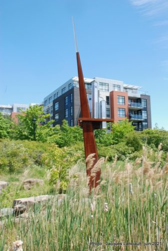 Émergence, Jean-Yves Côté, parc des Francs-Bourgeois, Boisbriand, Québec