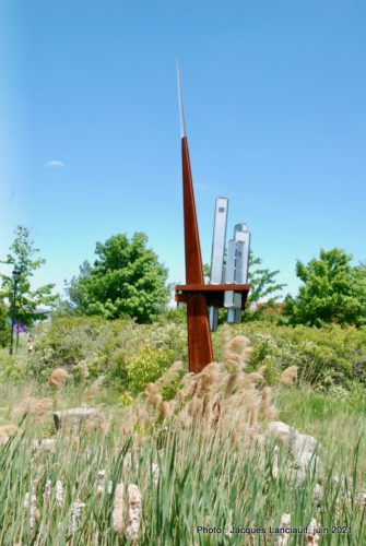 Émergence, Jean-Yves Côté, parc des Francs-Bourgeois, Boisbriand, Québec