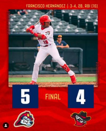 Francisco Hernandez, Chiefs de Peoria, Cardinals de Saint Louis (classe A avancé)