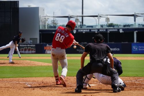 Anthony Quirion, Phillies de la FCL, Phillies de Philadelphie (recrues)
