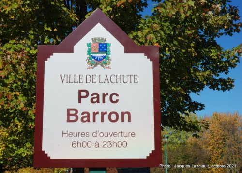 Parc Barron, Lachute, Québec