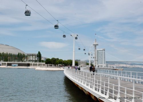Téléphérique du parc des Nations, Lisbonne, Portugal