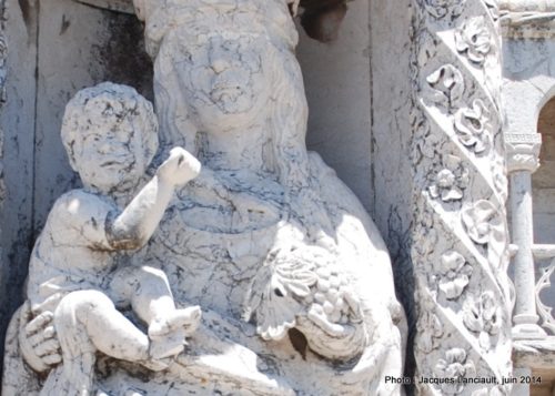La Vierge aux raisins, Tour de Belém, Lisbonne, Portugal