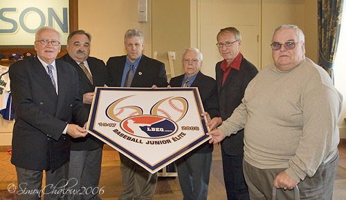 Denis Lévesque, Denis Baillairgé, Euclide Laliberté, Jacques Lanciault et Richard Bélec