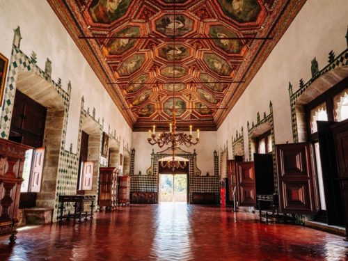 Salle des cygnes, Palácio Nacional, Sintra, Portugal