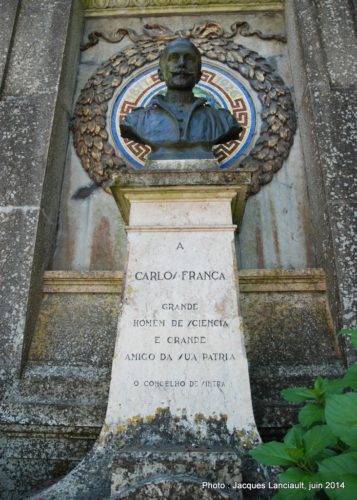 Monument au docteur Carlos Franca, Sintra, Portugal