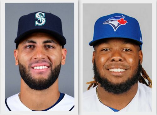 Abraham Toro-Hernandez et Vladimir Guerrero jr