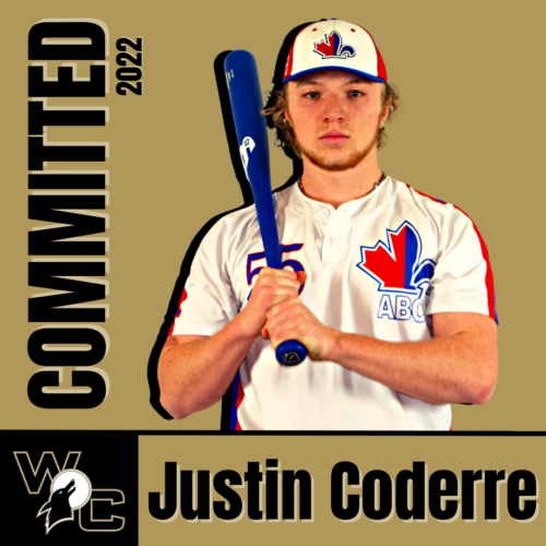 Justin Coderre, Académie Baseball Canada