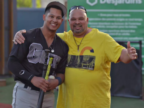 John Lantigua et son père Eddy