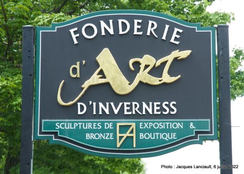 Fonderie d’art d’Inverness, Inverness, Québec