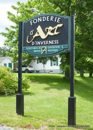 Fonderie d’art d’Inverness, Inverness, Québec