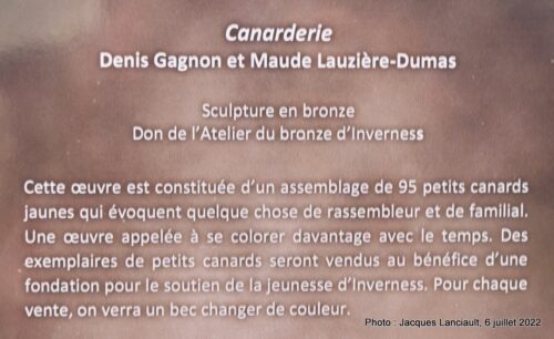 Canarderie, Denis Gagnon et Maude Lauzière-Dumas, Inverness, Québec