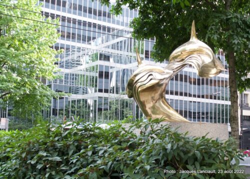 Sculpture de Jiang Long, Vancouver, Colombie-Britannique