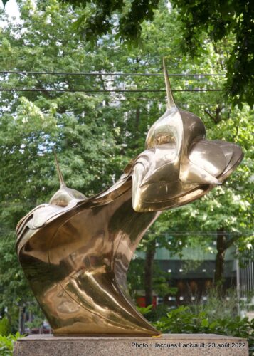 Sculpture de Jiang Long, Vancouver, Colombie-Britannique