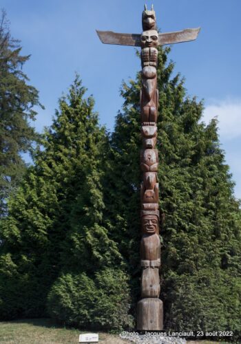 Totem Poles, parc Stanley, Vancouver, Colombie-Britannique