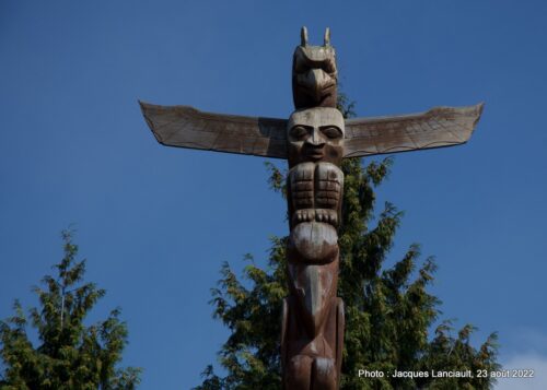 Totem Poles, parc Stanley, Vancouver, Colombie-Britannique