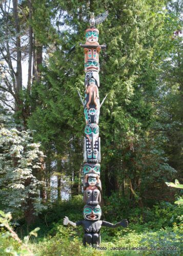 Totem Poles, parc Stanley, Vancouver, Colombie-Britannique