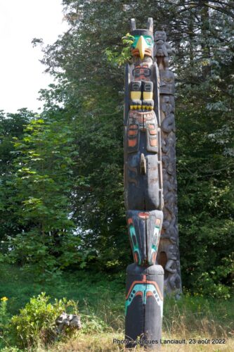 Totem Poles, parc Stanley, Vancouver, Colombie-Britannique