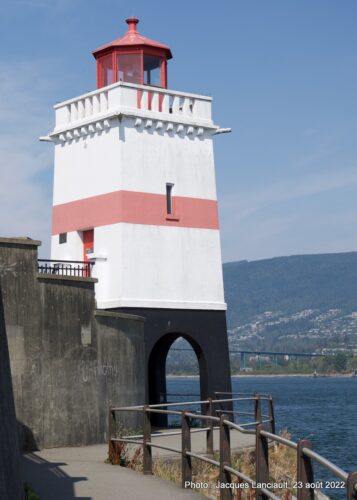 Brockton Point Lighthouse, parc Stanley, Vancouver, Colombie-Britannique