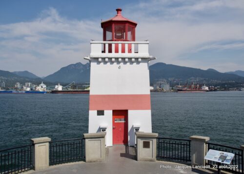 Brockton Point Lighthouse, parc Stanley, Vancouver, Colombie-Britannique