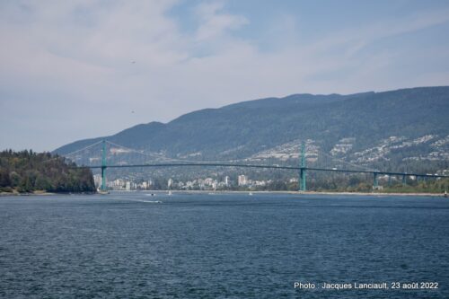 Lions Gate Bridge, Parc Stanley, Vancouver, Colombie-Britannique