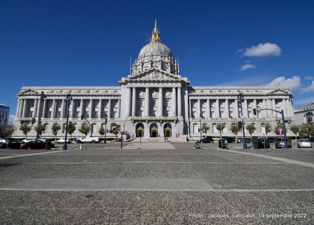 Hôtel de Ville, San Francisco, Californie, États-Unis