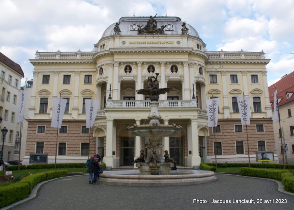 Théâtre national slovaque, Bratislava, Slovaquie