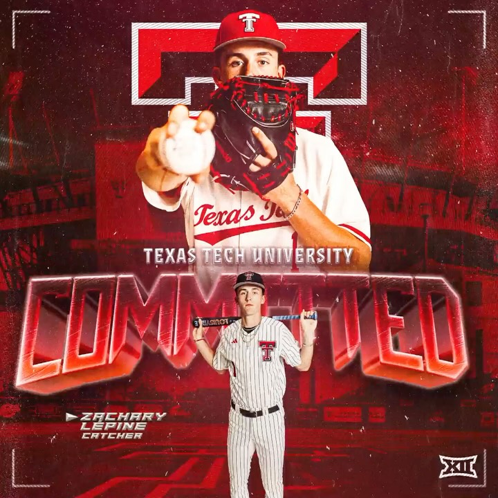 Zachary Lépine, Texas Tech University, NCAA DI
