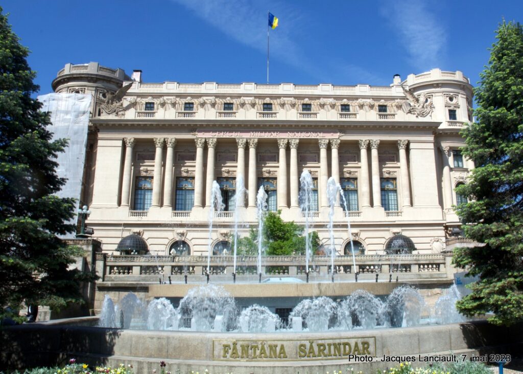 Palais du Cercle militaire national, Bucarest, Roumanie