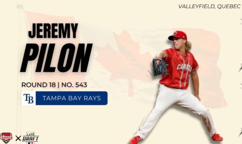 Jérémy Pilon, Rays de la FCL, Recrue - Rays de Tampa Bay