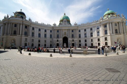 Palais impérial de la Hofburg, Vienne, Autriche