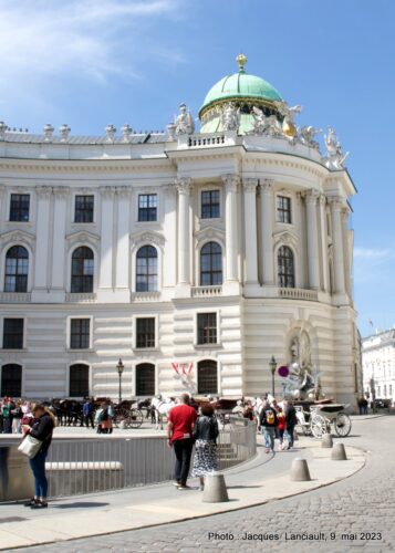 Palais impérial de la Hofburg, Vienne, Autriche
