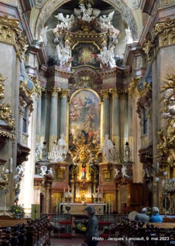 Peterskirche et PetersPlatz, Vienne, Autriche