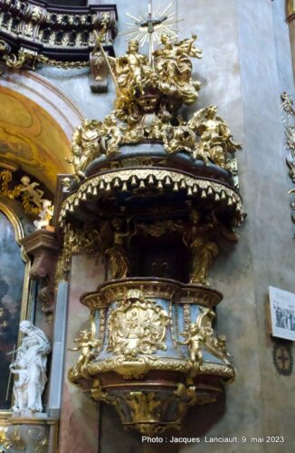 Peterskirche et PetersPlatz, Vienne, Autriche