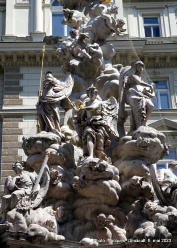 Colonne de la Peste, Pestsäule, Vienne, Autriche