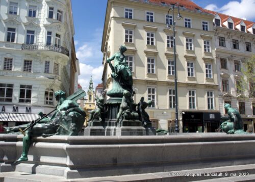 Donnerbrunnen, Vienne Autriche