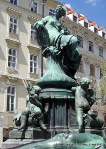 Donnerbrunnen, Vienne Autriche