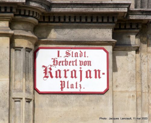 Herbert von Karajan Platz, Vienne, Autriche