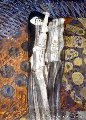 La Frise de Beethoven », La Sécession, Vienne, Autriche