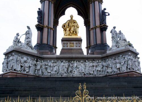 Albert Memorial, Kensington Gardens, Londres, Royaume-Uni