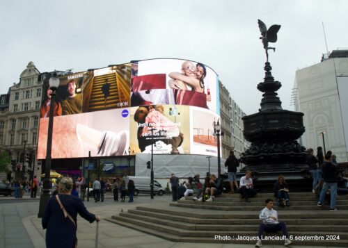 Fontaine Alfred Gilbert, Piccadilly Circus, Londres, Royaume-Uni