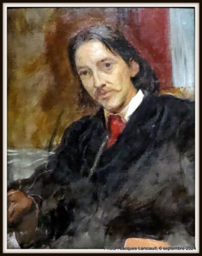 Robert Louis Stevenson, National Portrait Gallery, Londres, Royaume-Uni