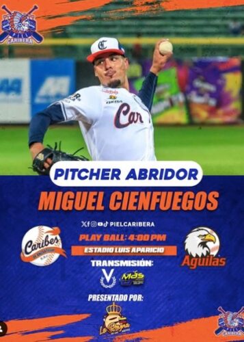 Miguel Cienfuegos, Caribes de Anzoátegui, Ligue de baseball professionnel du Venezuela