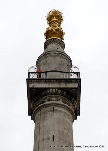 The Monument, Londres, Royaume-Uni