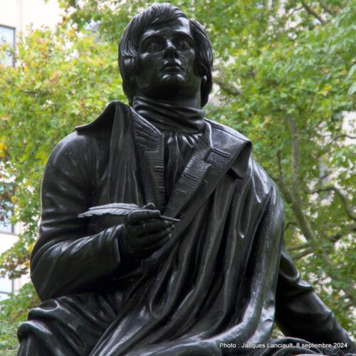 Mémorial de Robert Burns, Victoria Embankment Gardens, Londres, Royaume-Uni